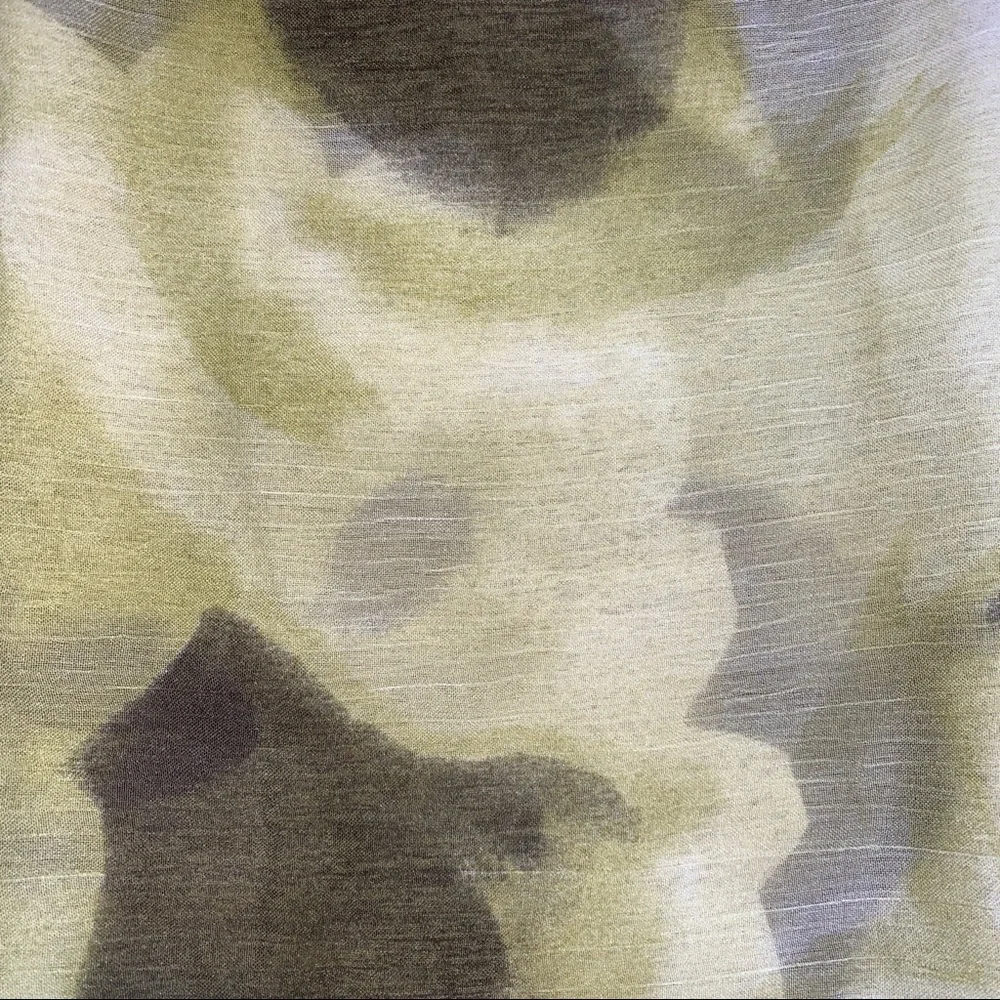 Green Mortada Scarf Ombré Shades 68 X 22 Inches Rectangle Wrap Hijab Lime Head - Picture 7 of 9